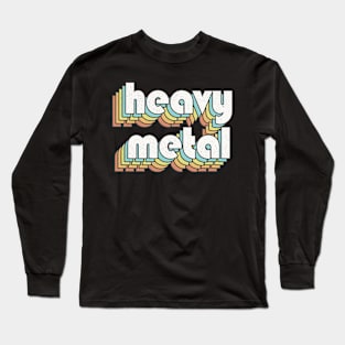 Retro Heavy Metal Long Sleeve T-Shirt